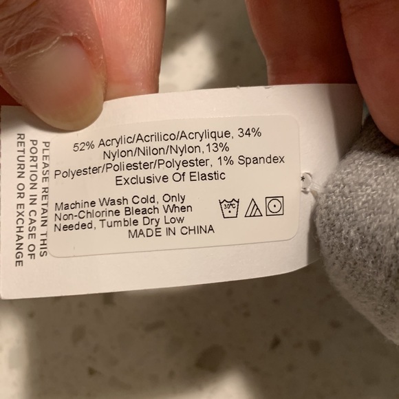 LOFT Polar Bear and Stripes 2-Pack Cozy Socks New With Tag - Picture 8 of 8